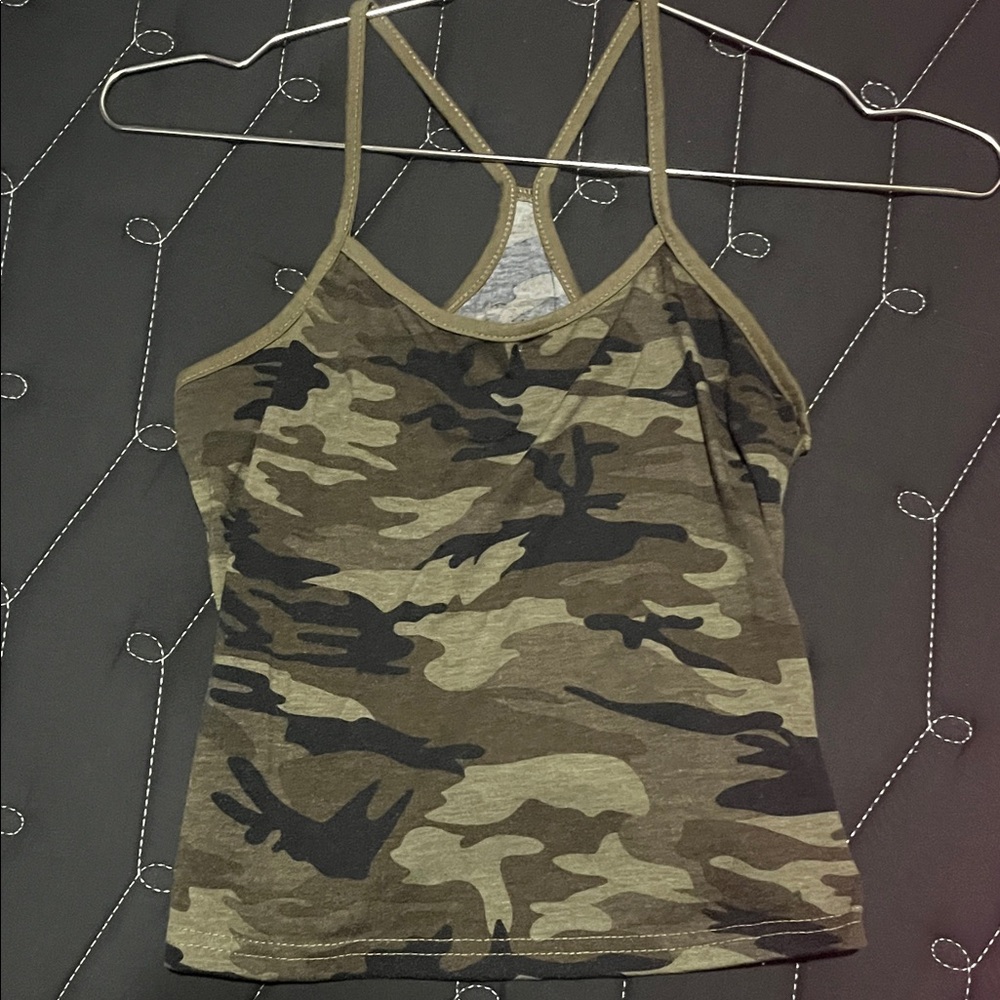 Camouflage Tank Top